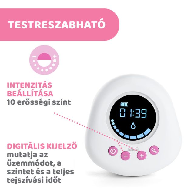 Chicco Elektromos mellszívó Double otthon & úton