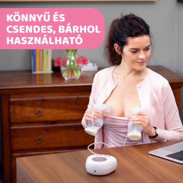 Chicco Elektromos mellszívó Double otthon & úton