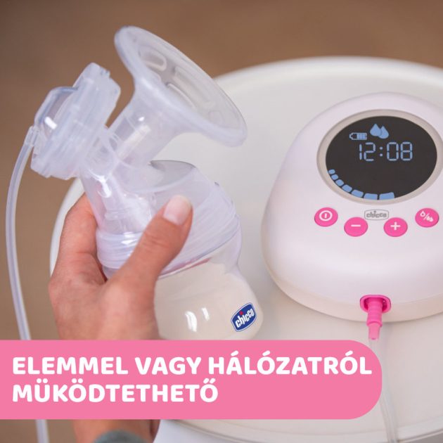 Chicco Elektromos mellszívó Double otthon & úton