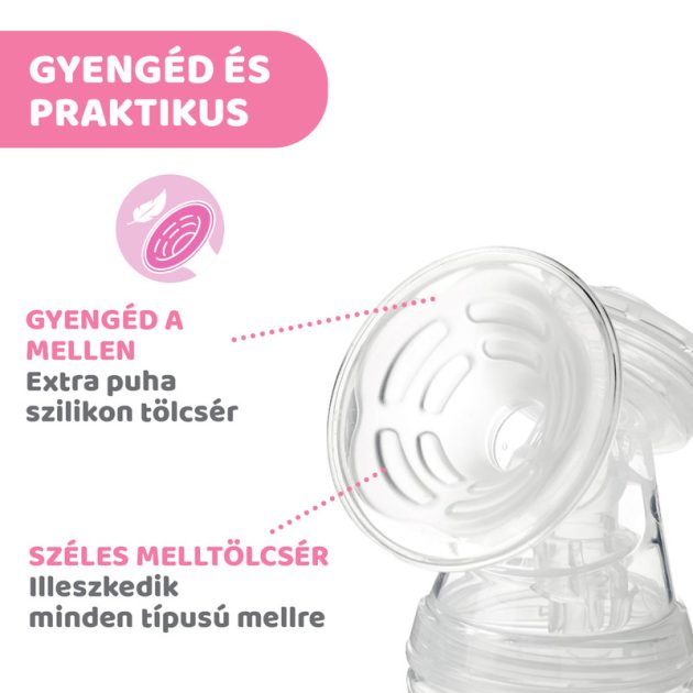 Chicco Elektromos mellszívó Double otthon & úton