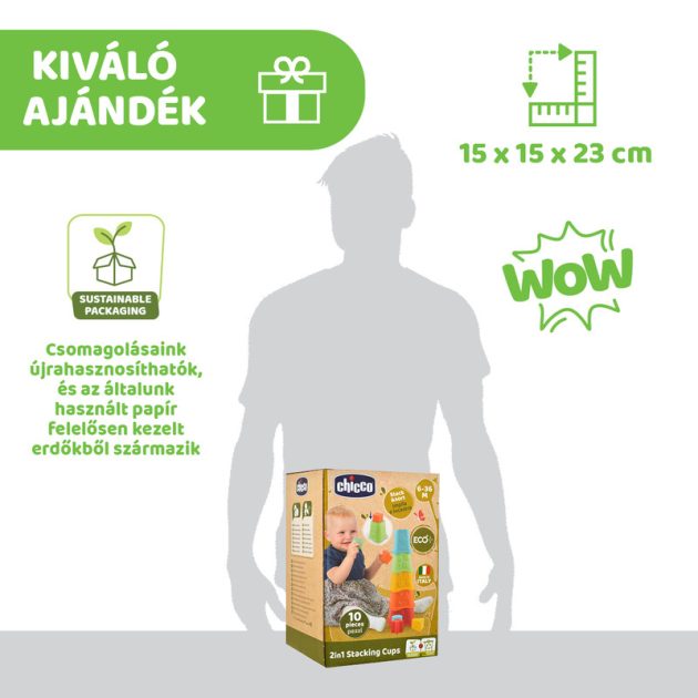 Chicco Pohártorony 2in1 ECO+ ökoműanyag