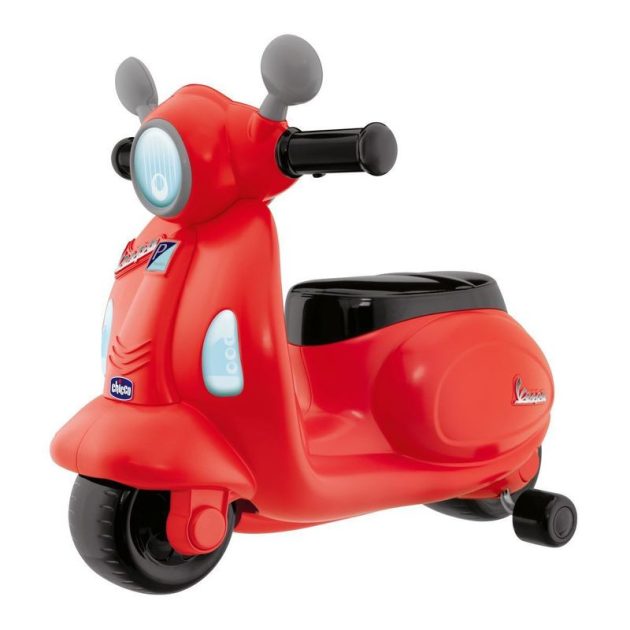 Chicco Vespa Primavera robogó 12-36 hó, lábbal hajtós, piros