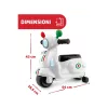 Chicco Vespa Primavera Italia robogó 12-36 hó, lábbal hajtós, fehér