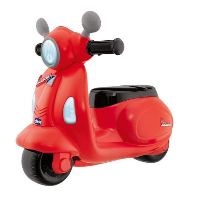 Chicco Vespa Primavera robogó 12-36 hó, lábbal hajtós, piros