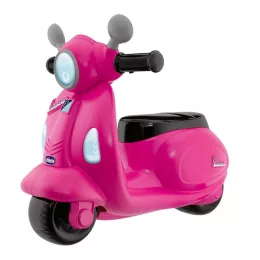   Chicco Vespa Primavera robogó 12-36 hó, lábbal hajtós, rózsaszín