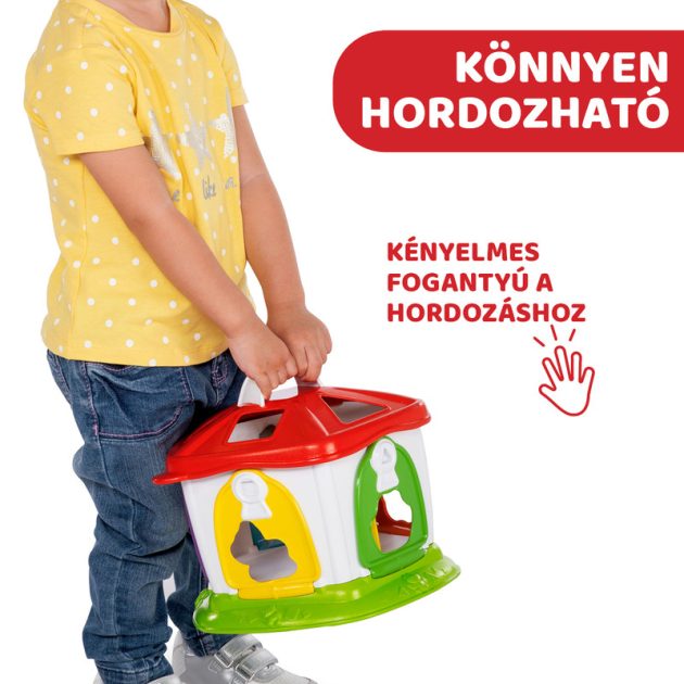 Chicco Smart2Play házikó kulcsokkal, készségfejlesztő játék