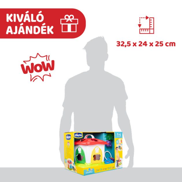 Chicco Smart2Play házikó kulcsokkal, készségfejlesztő játék