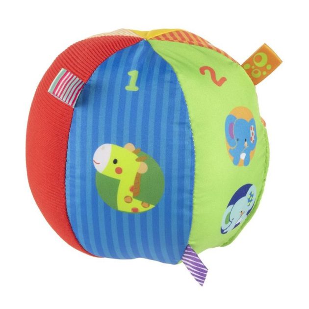 Chicco Puha, zenélő bébilabda, Baby Senses