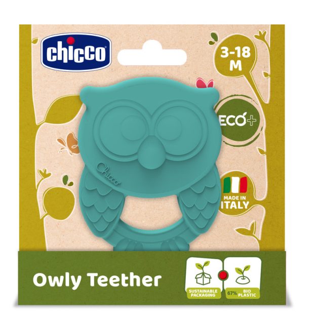 Chicco Owly baglyos rágóka, ECO+ bioműanyag felhasználásával