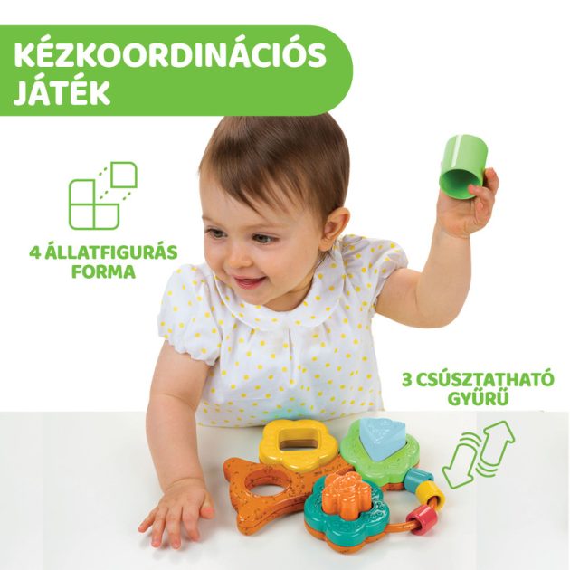 Chicco Baobab fa formájú kirakós játék ECO+ ökoműanyag