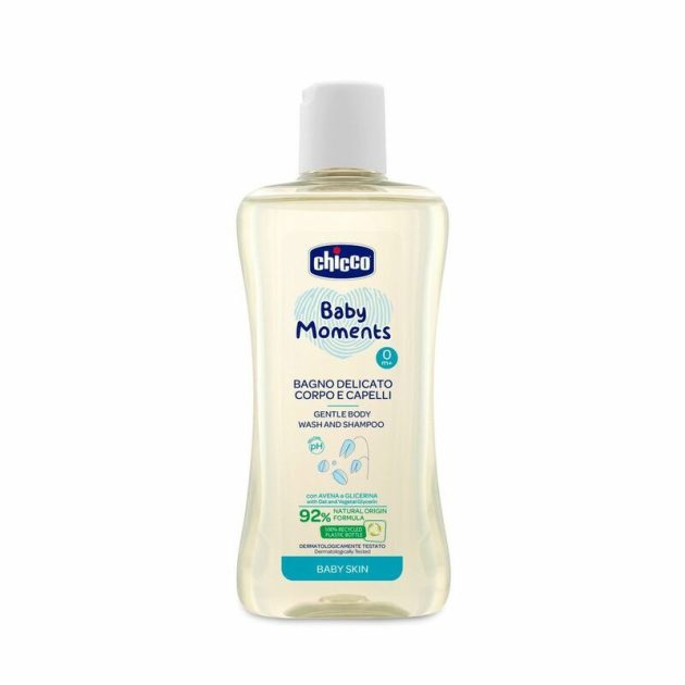 Chicco Baby Moments újszülött fürdető és sampon 200ml