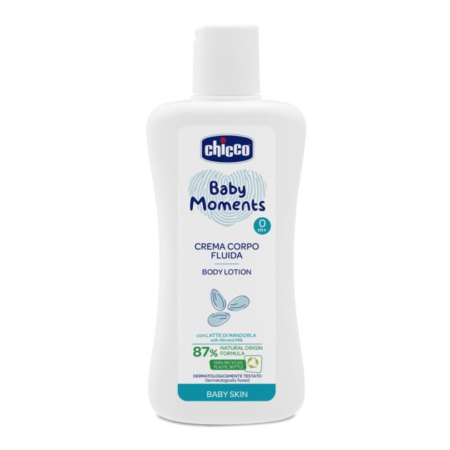 Chicco Testápoló tej 200 ml mandulatejjel