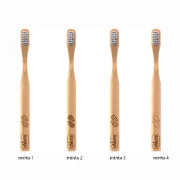 Chicco Bambusz fogkefe 1 db természetes
