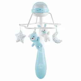   Chicco Rainbow Szivárvány zenélő forgó 3in1 kiságyjáték, projektor, éjjeli lámpa, kék