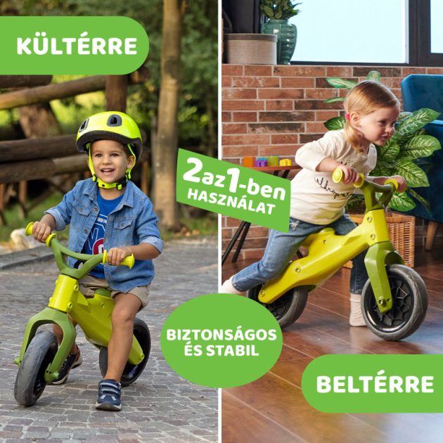 Chicco Balance Bike Eco+ egyensúlyozó futóbicikli Green Hopper