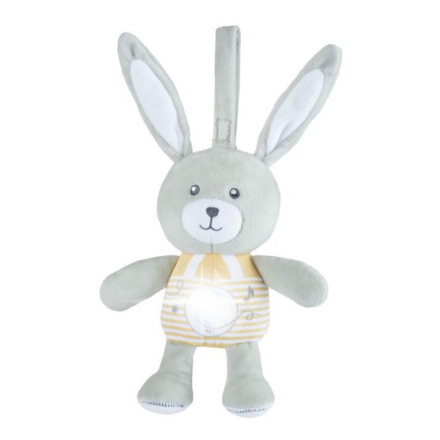 Chicco Lullaby Stardust Bunny zenélő-fénylő altató plüss nyuszi