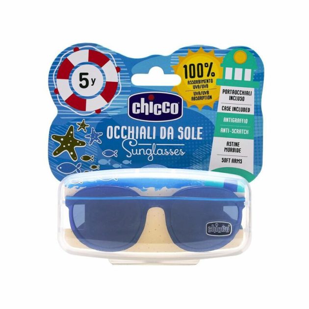 Chicco Napszemüveg, 4-6 év, kék-szürke UVA, UVB szűrő