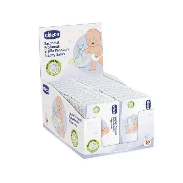 Chicco Pelenkazacskó illatos 50 db szaggátló illat