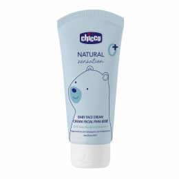   Chicco Arcápoló krém 50 ml Natural Sensation - Shea vaj és E-vitamin kék 50 ml