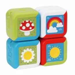   Chicco Építőkockák 2in1 manuális játék kézfejlesztő és logika