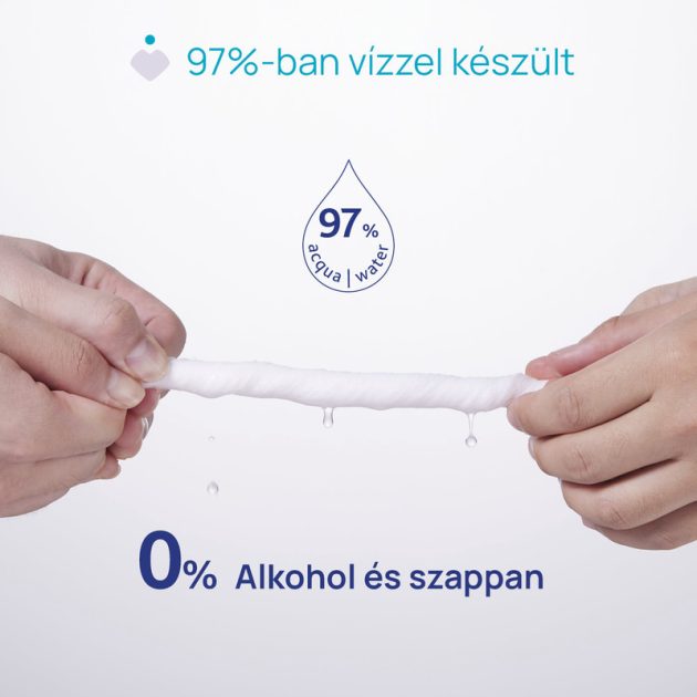 Chicco Törlőkendő illatos 72 db lótuszvizes - kék