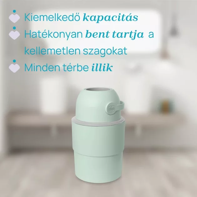 Chicco Teleszkópos pelenkatároló (15 db nejlonzsákkal) extra utántölt költség nélkül