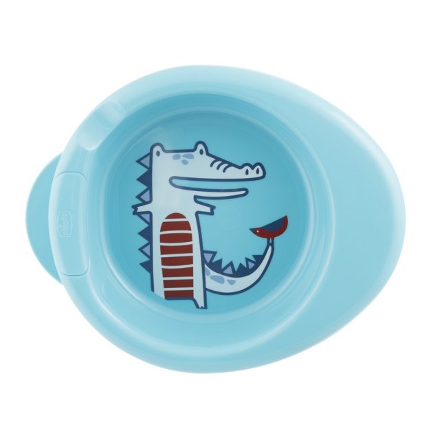 Chicco Warmy Plate melegentartó tányér kék