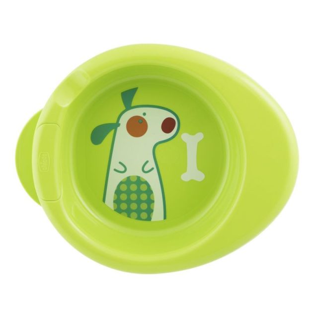 Chicco Warmy Plate melegentartó tányér zöld