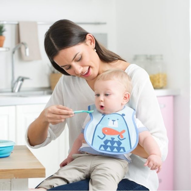 Chicco Easy Meal Bib - frottír előke vízálló hátlappal 3db-os rózsaszín