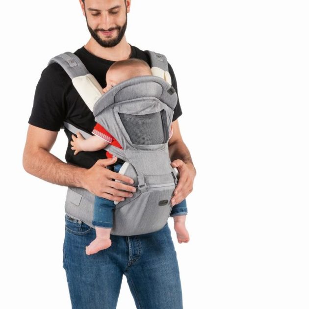 Chicco Hip Seat bébihordozó merev csípőülőkével születéstől 15 kg-ig Hazelwood