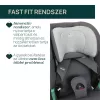 Chicco Seat&Go I-Size 76-150 cm autósülés 1/2/3 korcsoport - szürke