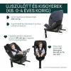 Chicco EVERONE I-SIZE 40-150cm autósülés - Silver Ink