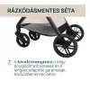 Chicco BELLAGIO babakocsi önzáródással 22 kg-ig trió rendszerré bővíthető