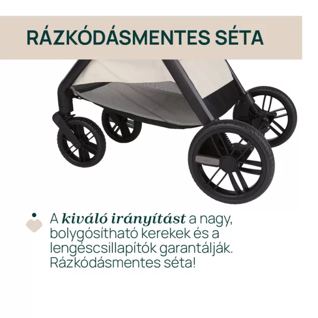 Chicco BELLAGIO babakocsi önzáródással 22 kg-ig trió rendszerré bővíthető