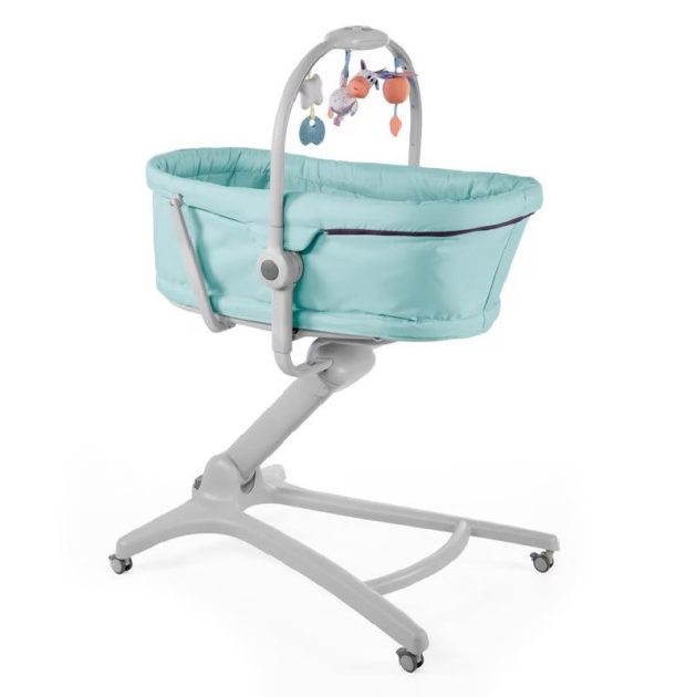 Chicco Baby Hug 4in1 bölcső, pihenőszék, etetőszék, fotel - Aquarelle