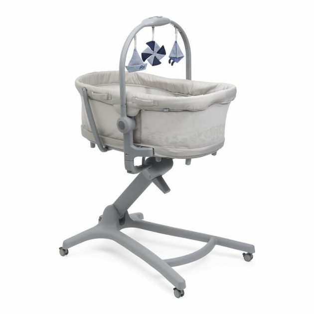 Chicco Baby Hug Pro 5in1 bölcső, pihenőszék, etetőszék, szék - Beige Latte