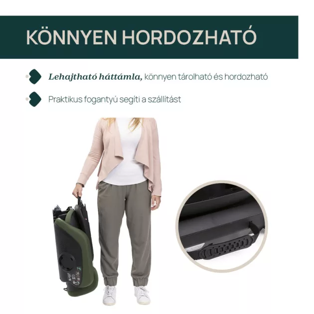 Chicco FOLD & GO S autósülés 100-150 cm 3,5 - 12 év