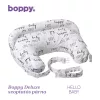 Chicco Boppy Deluxe szoptatós párna formatartó töltettel - fekete