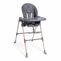   Chicco Polly Essential dönthető etetőszék 0-15 kg - sötétszürke