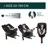 Chicco EVERONE I-SIZE 40-150cm autósülés - Black