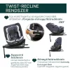 Chicco EVERONE I-SIZE 40-150cm autósülés - Black