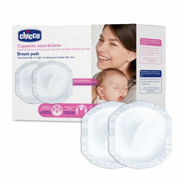 Chicco Melltartóbetét, 60 db, Antibakteriális felsőréteg