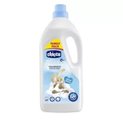   Chicco Öblítő púder illattal, 1,5 liter Sensitive - púder fehér