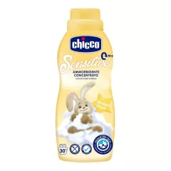   Chicco Öblítő vanília illattal 750 ml Sensitive - vanília sárga