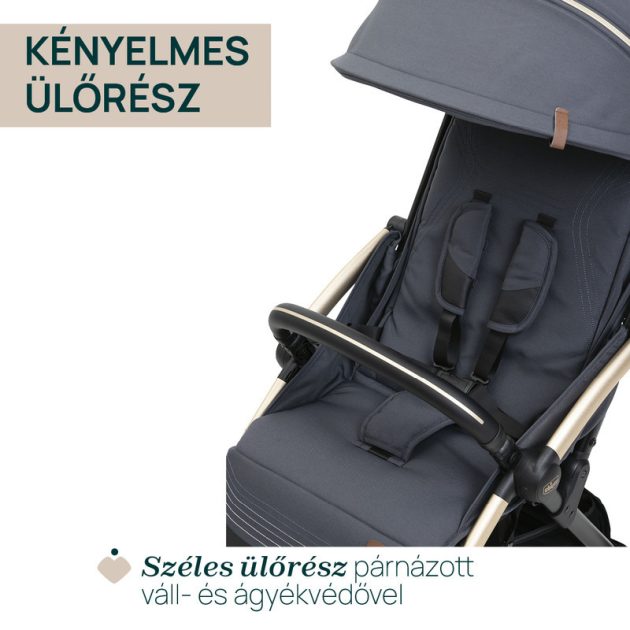 Chicco Goody XPlus babakocsi 22 kg-ig - Dark Shadow