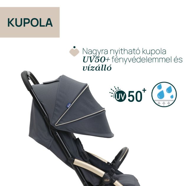 Chicco Goody XPlus babakocsi 22 kg-ig - Dark Shadow