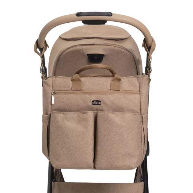Chicco Parent Bag kismamatáska és válltáska 11 tárolózsebbel, pelenkázóval