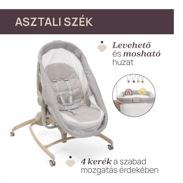 Chicco Baby Hug Armonia bölcső - asztali szék 0 - 15 kg, 0- 36 hó