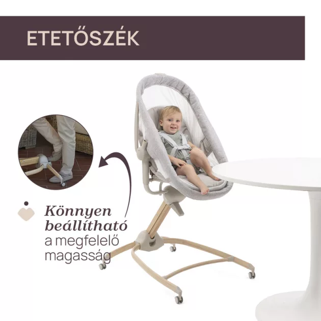 Chicco Baby Hug Armonia bölcső - asztali szék 0 - 15 kg, 0- 36 hó