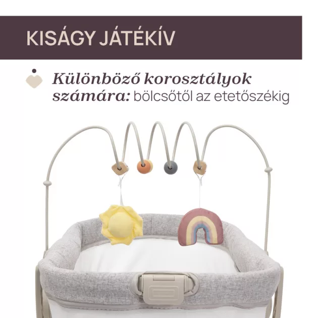 Chicco Baby Hug Armonia bölcső - asztali szék 0 - 15 kg, 0- 36 hó